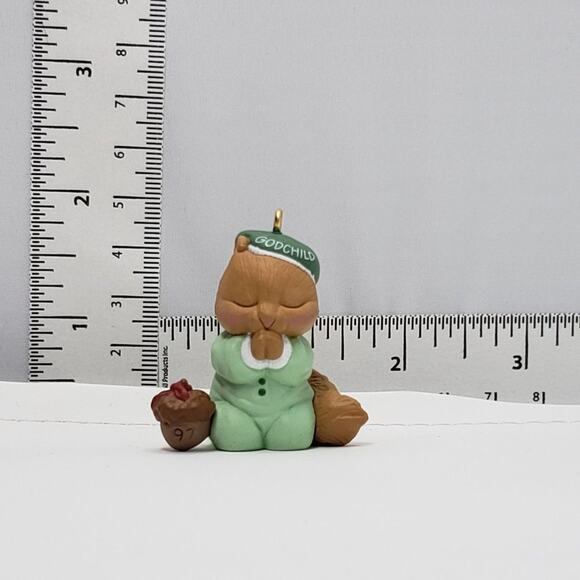 1997 Hallmark Godchild Handcrafted Keepsake Holiday Christmas Ornament - Picture 8 of 8